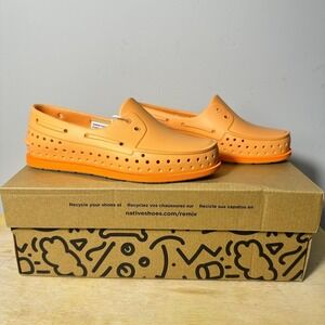 Native Howard Sugarlite Groovy Kids Shoes J1 12111400-2712 Papaya Orange Beach